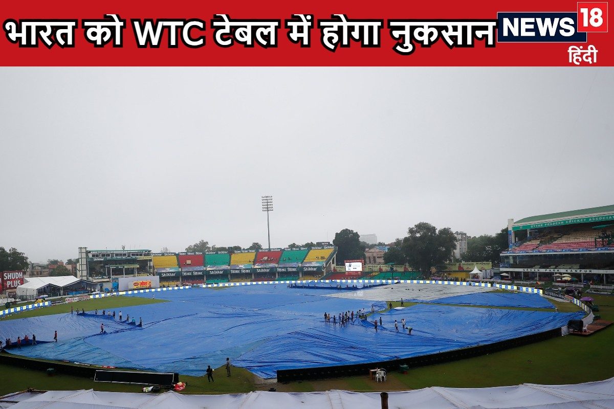 क्या WTC Final से भारत हो सकता है बाहर? कानपुर टेस्ट धुला तो होगा कितना नुकसान