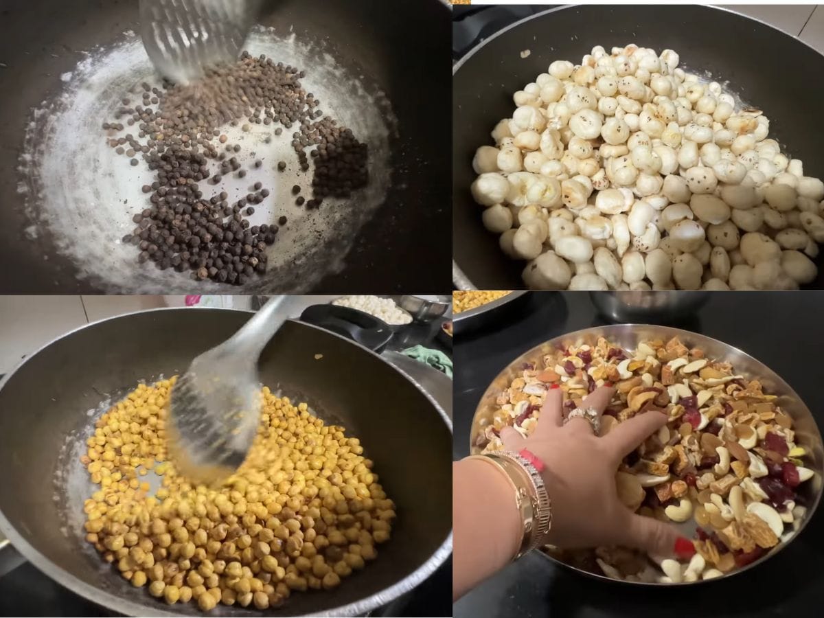 Kali Mirch Aur Makhane Ke Laddu