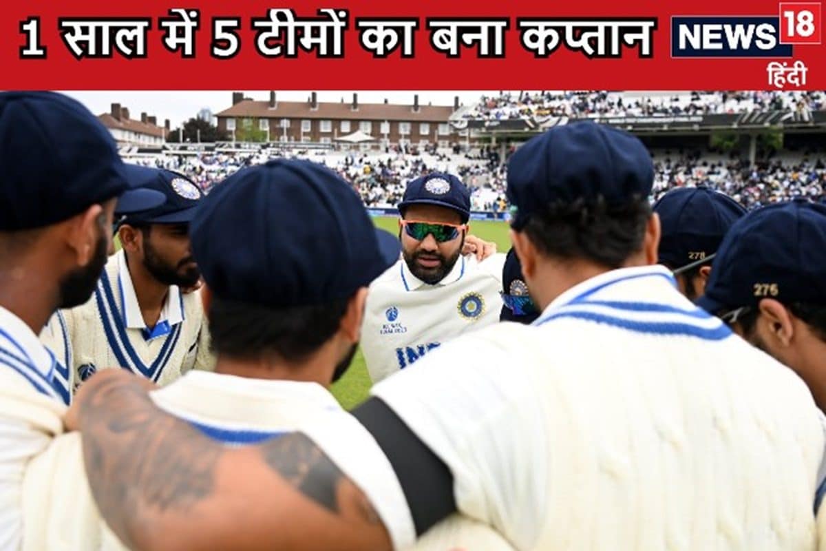 धोनी ने सिर पर रखा हाथ, 1 साल में टीम इंडिया समेत 5 टीमों का बना कप्तान