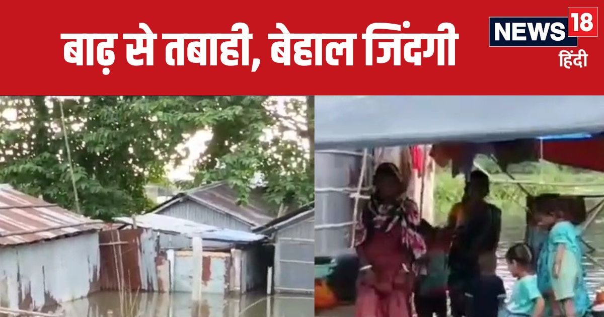 नेपाल में भारी बारिश से बिहार में फिर आ सकती है तबाही, पूर्णिया की सौरा उफनाई, चौकी पर कट रही लोगों की जिंदगी