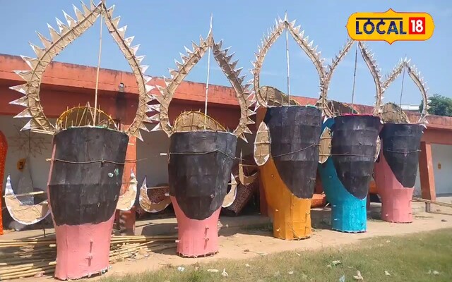 Muslim family of aligarh making effigy of Raavan for four generations ...