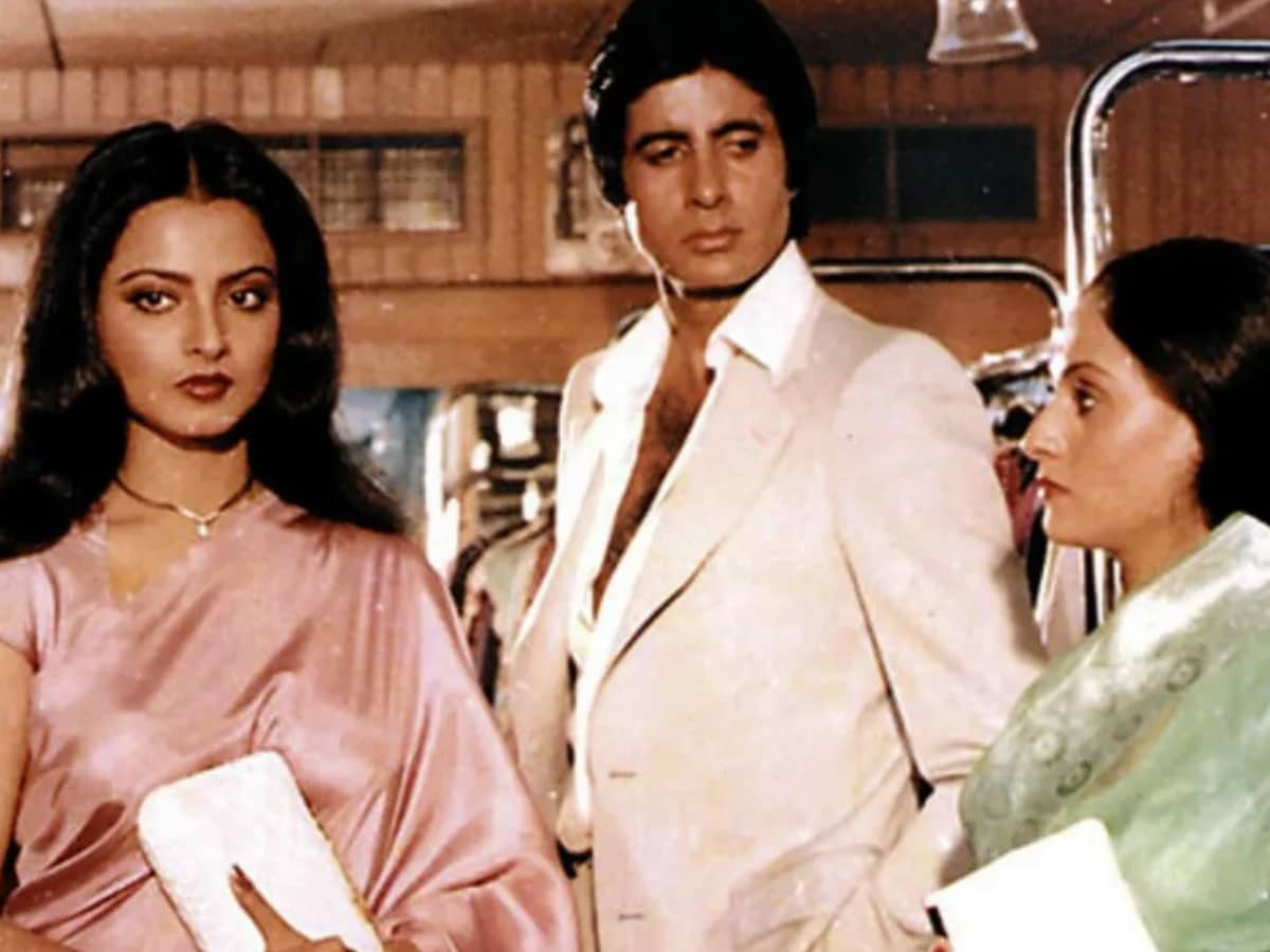 Jaya Bachchan Rekha Amitabh Bachchan