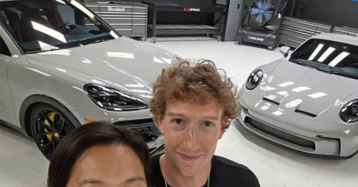 Wife demanded a “mini van”, Meta owner spent crores and made an amazing car, shared selfie