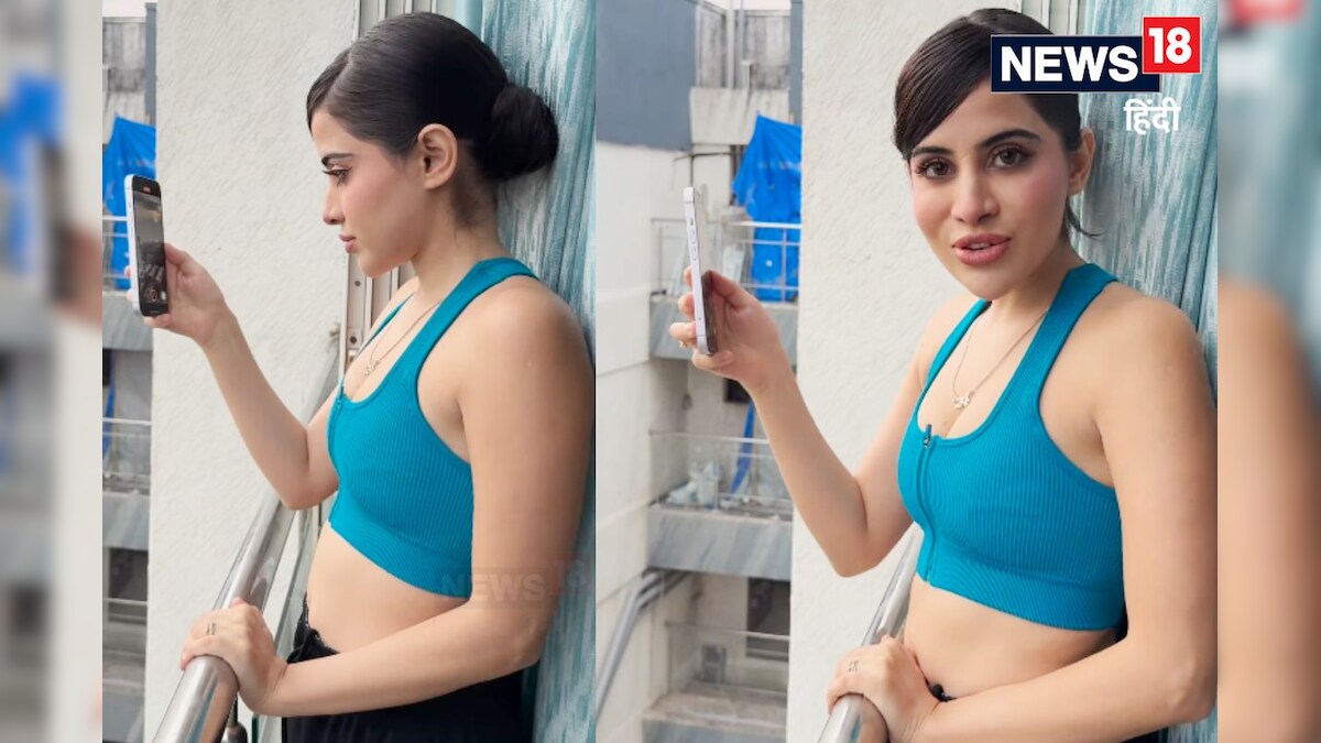 उर्फी जावेद अपने फोन से बना रही थीं VIDEO, तभी हुआ कुछ ऐसा देख आप भी कह पड़ेंगे- OMG