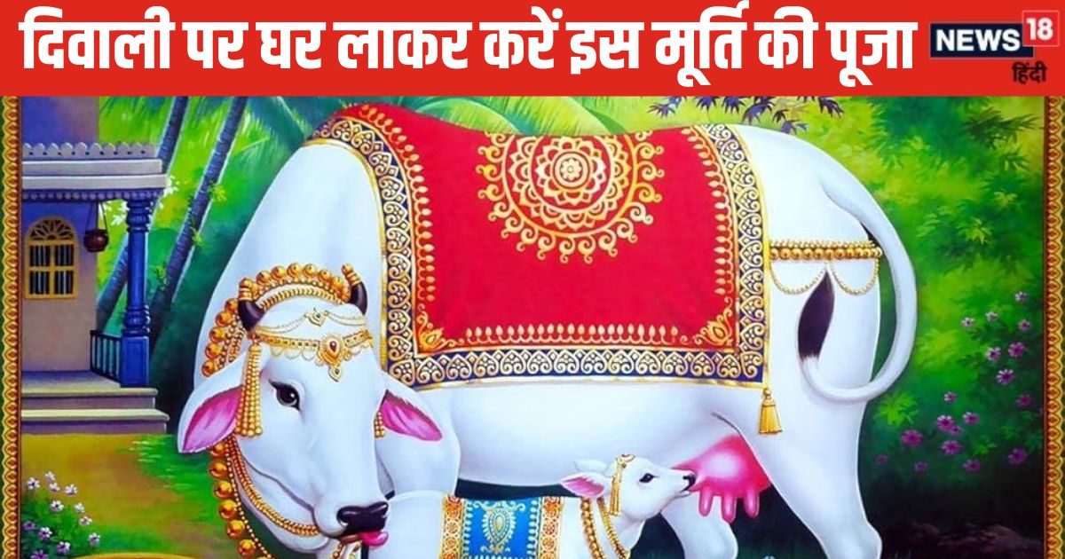 दिवाली पर करें इस गाय की पूजा, समुद्र मंथन से हुई थी उत्पन्न, घर में आएगी सुख, शांति और समृद्धि!