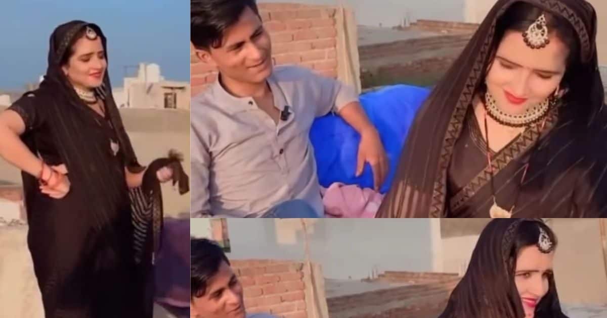 काली साड़ी पहनकर सीमा हैदर पहुंची छत पर, देखते ही पति ने कर दी डिमांड, फिर...