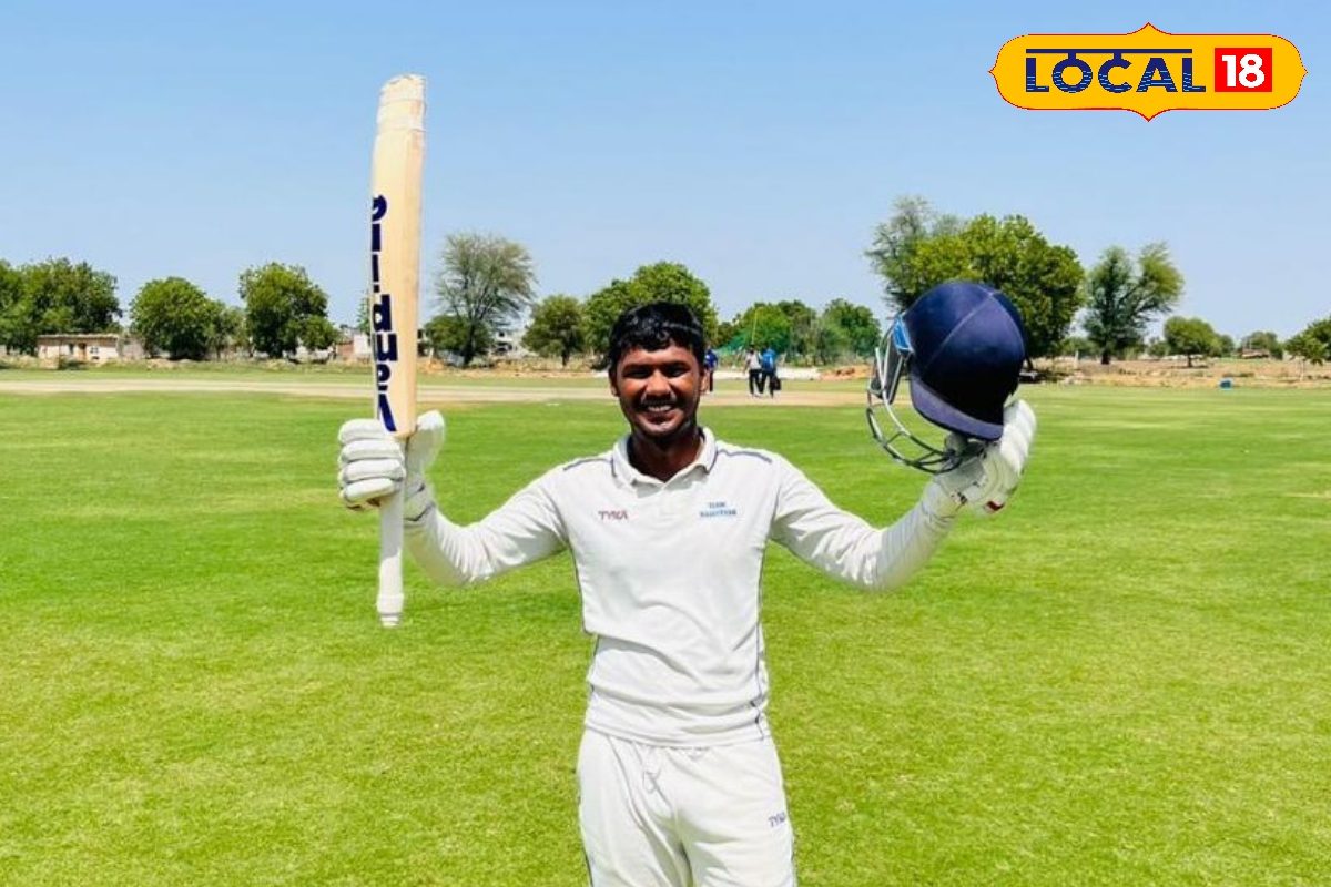 भरतपुर के लाल कार्तिक शर्मा का धमाल, रणजी ट्रॉफी के डेब्यू मैच में ठोका शतक