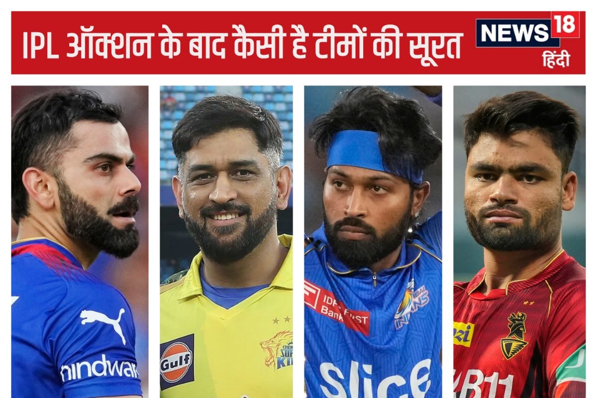 चेन्नई-मुंबई ने बनाई मजबूत टीम, RCB की हालत पतली, केकेआर ने जोड़े पुराने साथी