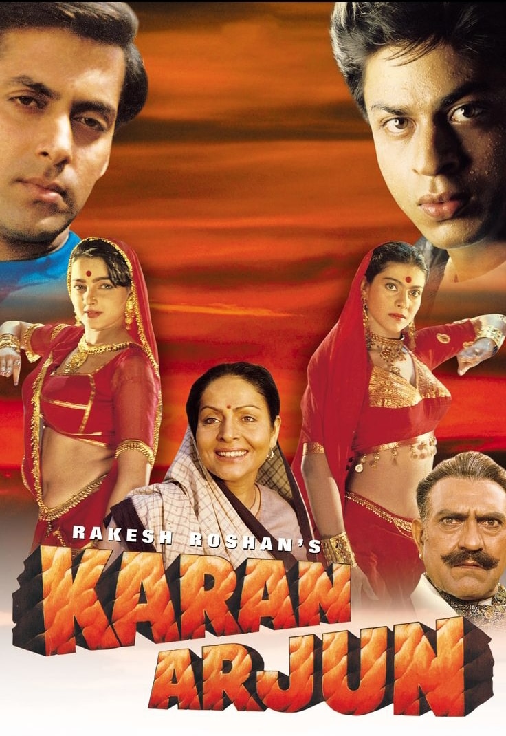 Karan Arjun, Karan Arjun Film, Rakesh Roshan, Amrish Puri, Rakesh Roshan Wanted Amrish Puri to Kill Karan Arjun Brutally, Rakhee Gulzar, Karan Arjun re release, Rakesh Roshan, Amrish Puri, Rakhee Gulzar, Karan Arjun, Karan Arjun Film, Karan Arjun re-release