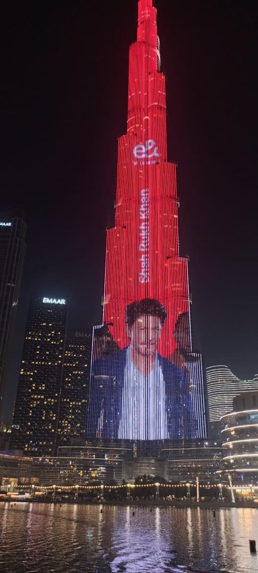 Shah Rukh khan Burj Khalifa