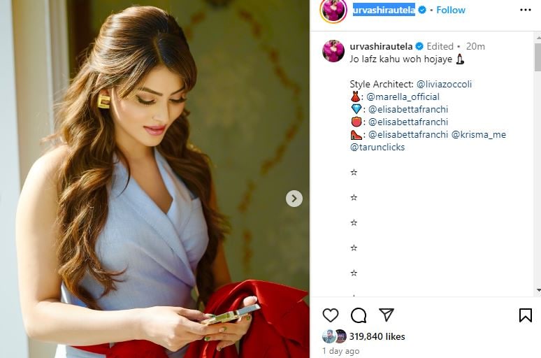 Rishabh Pant, Urvashi Rautela, Rishabh Pant IPL 2025, IPL most expensive player, Rishabh Pant affair, rishabh pant price ipl 2025, Urvashi Rautela Rishabh Pant, IPL 2025 Auction, Rishabh Pant Urvashi Rautela, Urvashi Rautela cryptic post on Rishabh Pant, Rishabh Pant wife, Rishabh Pant age, Rishabh Pant girlfriend