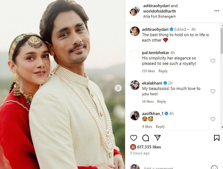 aditi rao hydari, aditi rao hydari wedding, Siddharth, Aditi Siddharth Wedding, aditi rao hydari marriage, Aditi Rao Hydari quality    , Siddharth Suryanarayan