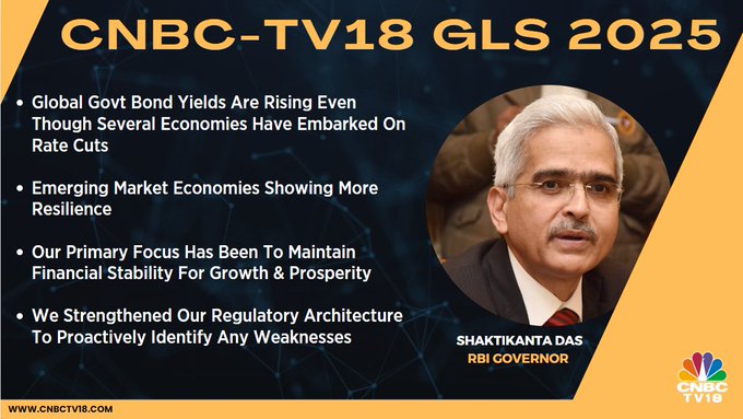 CNBC-TV18 Global Leadership Summit, CNBC-TV18 Global Leadership Summit 2024, rbi governer on economy, rbi governer on repo rate, rbi governer on policy stance, rbi governer on inflation, rbi governer on growth rate, भारत के पास कितना विदेशी भंडार, विदेशी भंडार के मामले में भारत किस पायदान पर, क्‍या रेपो रेट घटाएंगे आरबीआई गवर्नर