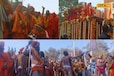 Maha Kumbh 2025: धर्म ध्वजा के साथ नागा संन्यासियों के हैरतअंगेज करतब, महाकुंभ छावनी में श्री शंभू पंच अग्नि अखाड़े की भव्य पेशवाई