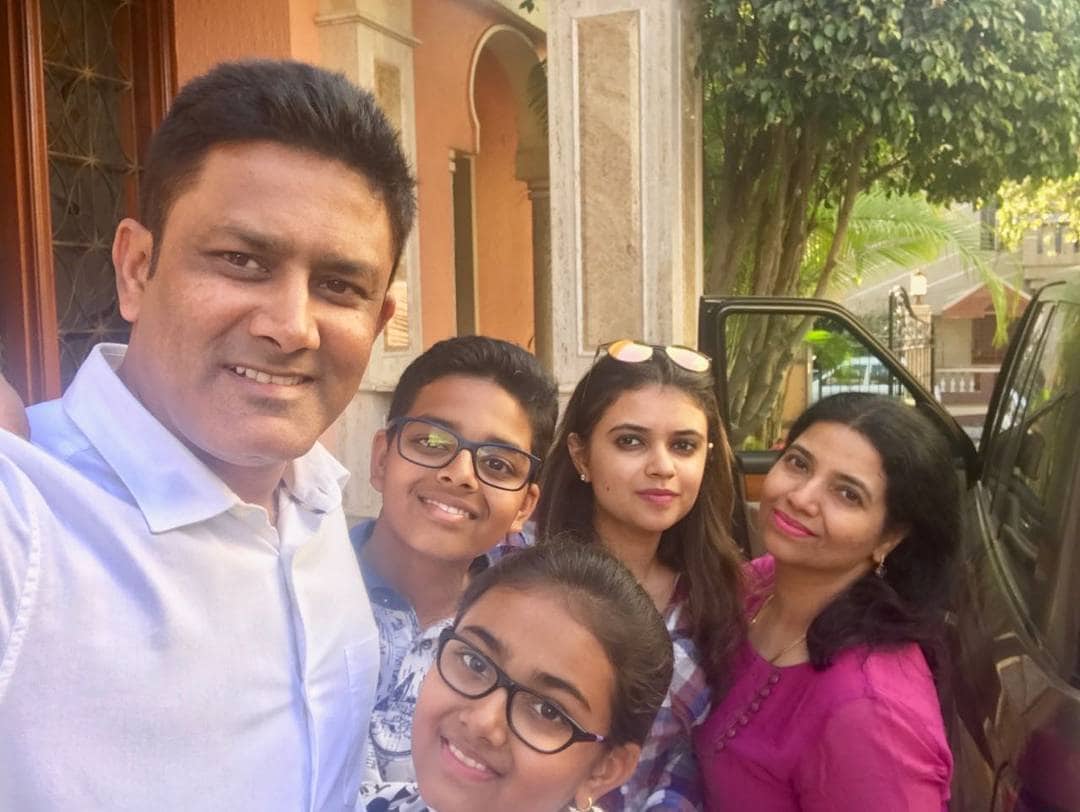 Anil Kumble Family Instagram Anil-