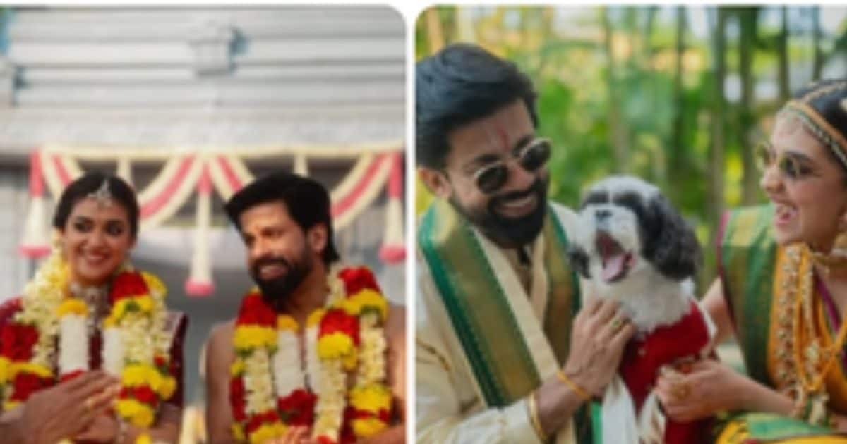 Kirti Suresh-Antony Thatil got married, shared beautiful photos of their wedding