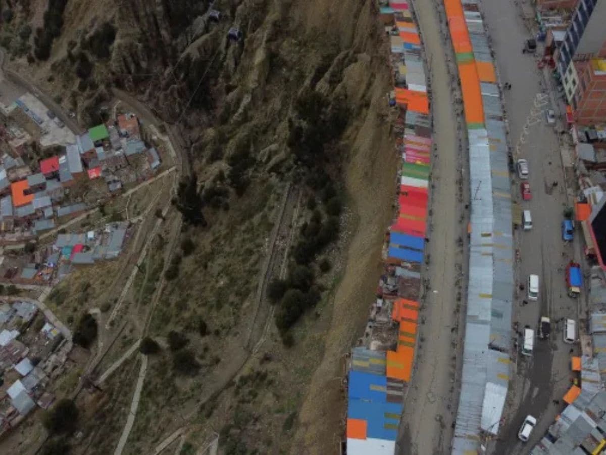 bolivia house near cliff