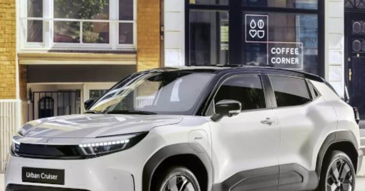 Toyota Urban Cruiser EV: Toyota's new electric SUV creates a stir, is based on Maruti Grand E Vitara