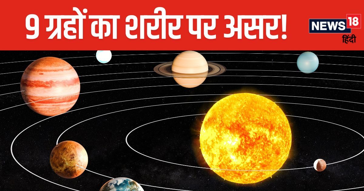 9 ग्रहों का शरीर के हर अंग पर होता है असर, कौन से ग्रह का किस बीमारी से संबंध, ज्योतिषी से डिटेल में जानें