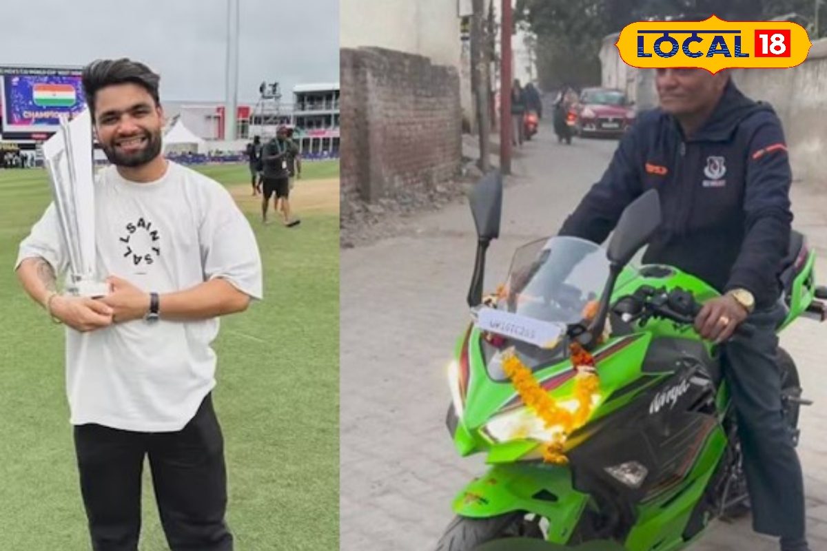 रिंकू सिंह के पिता ने दौड़ाई मंहगी बाइक Kawasaki Ninja, देखें Photos