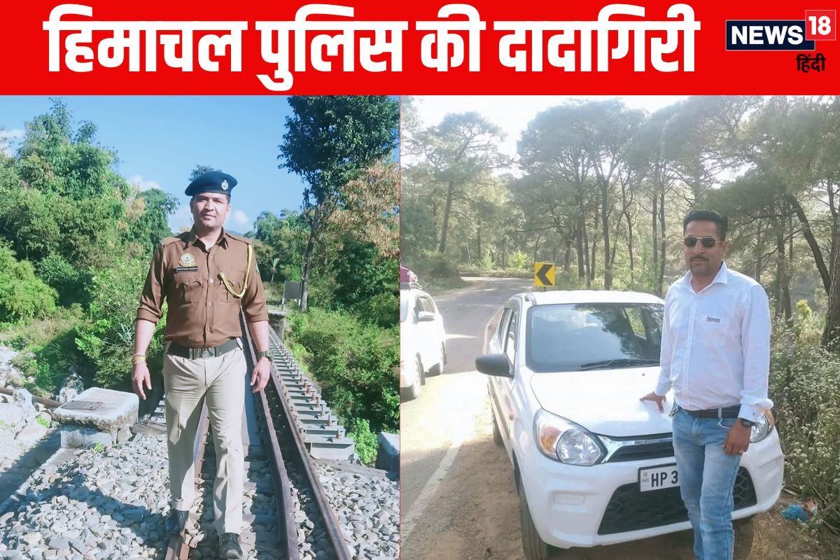 अब कांगड़ा पुलिस की गुंडई 2 पुलिसवालों ने पूर्व प्रधान-टैक्सी चालक को पीटा