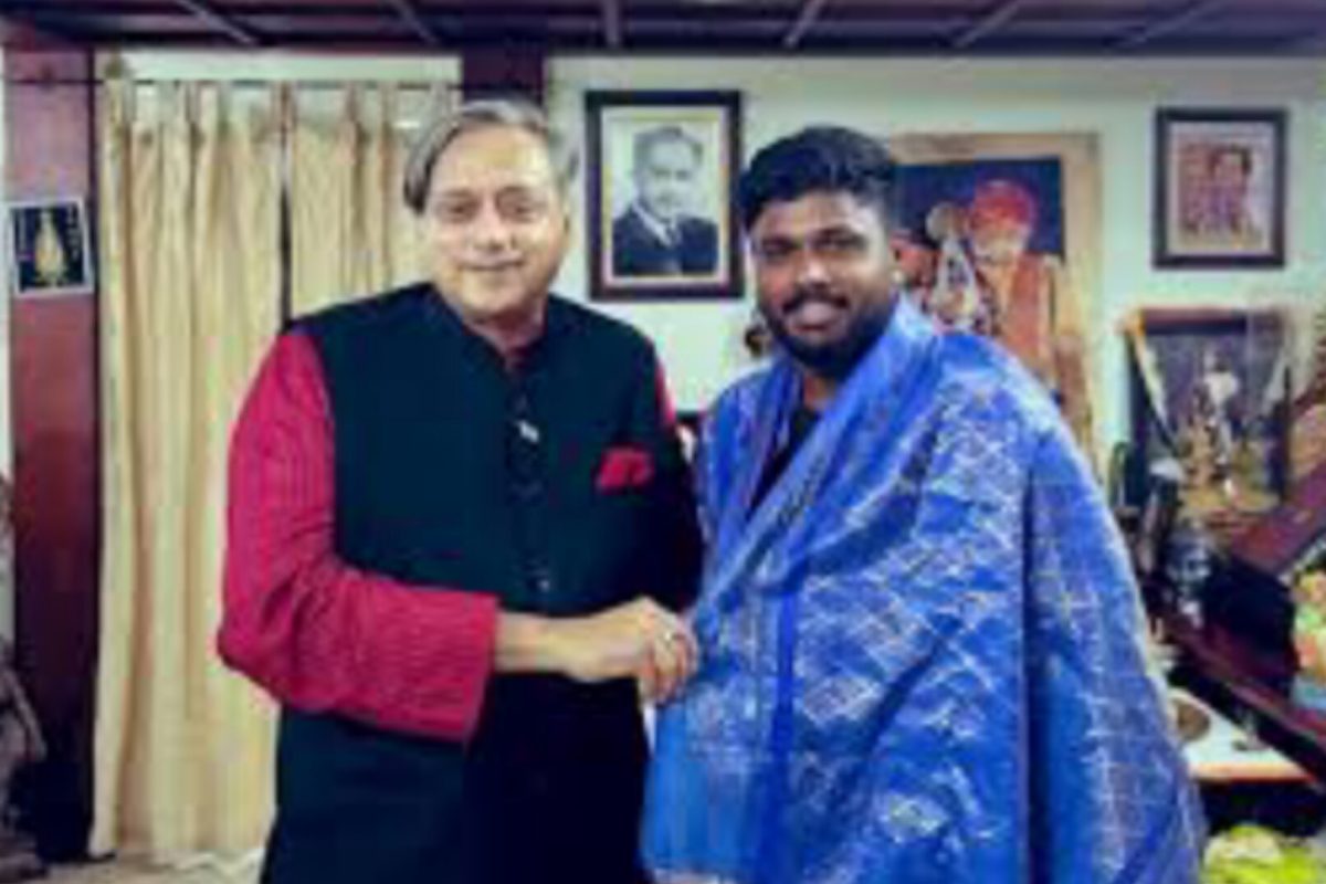 चैंपियंस ट्रॉफी टीम से संजू सैमसन का नाम गायब... भड़के शशि थरूर