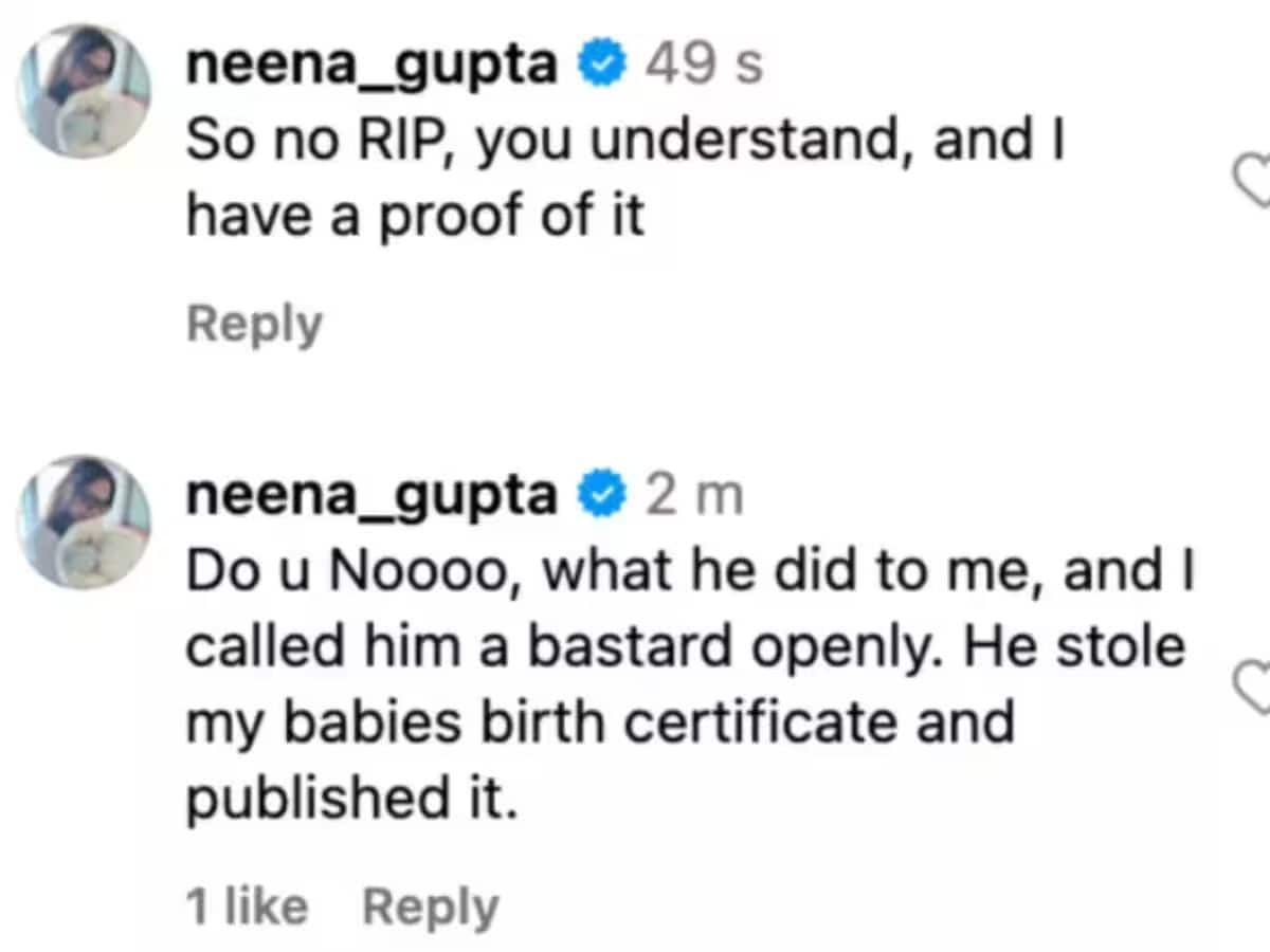 Neena Gupta comment