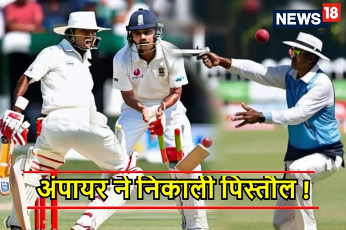 VIDEO: लाइव मैच में खिलाड़ियों पर भड़के अंपायर, निकाली पिस्तौल चला दी थी गोली