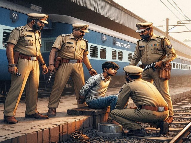 गंदे कपड़ों में प्‍लेटफार्म पर था युवक,हाथ में महंगा मोबाइल, RPF ने तलाशी ली..