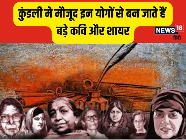 कुंडली में मौजूद इन योगों की बजह से बनते हैं बड़े कवि और शायर,जानें विस्तार से कुंडली में मौजूद इन योगों की बजह से बनते हैं बड़े कवि और शायर,जानें विस्तार से