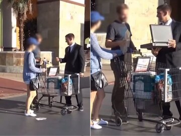 पति के साथ जा रही थी महिला, तभी अनजान आदमी ने दिया नोटों से भरा सूटकेस