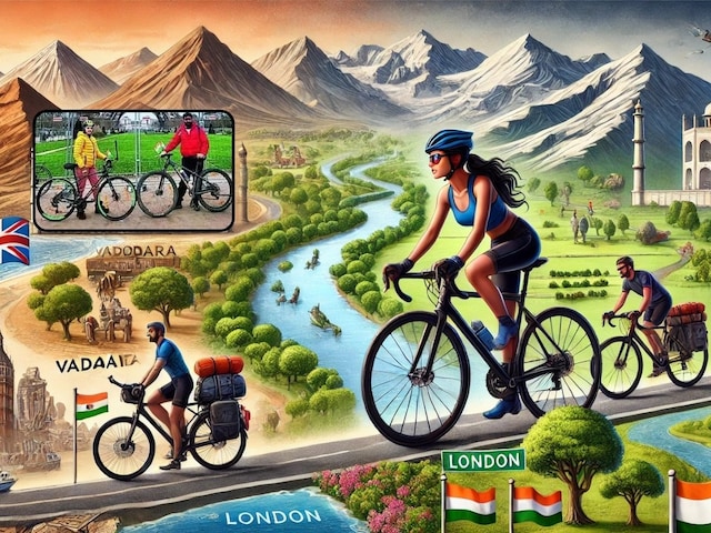 हौसलों को सलाम! एवरेस्ट के बाद लंदन तक साइकिल से पूरी की 16,697km की यात्रा