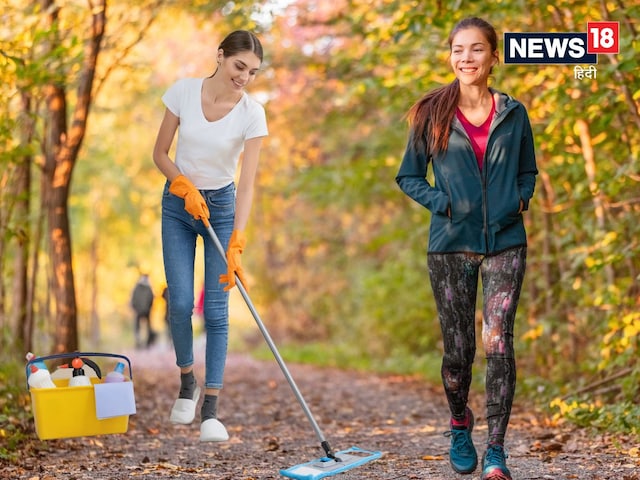 Walking or household work, which burns more calories? know the reality Walking or household work, which burns more calories? know the reality