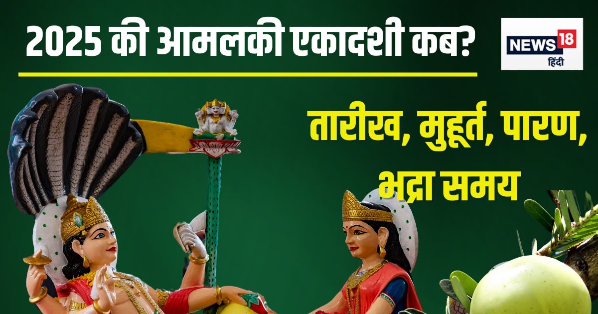 आमलकी एकादशी कब? बनेंगे 3 शुभ संयोग, जानें तारीख, मुहूर्त, पारण, महत्व, लगेगी 68 मिनट की भद्रा