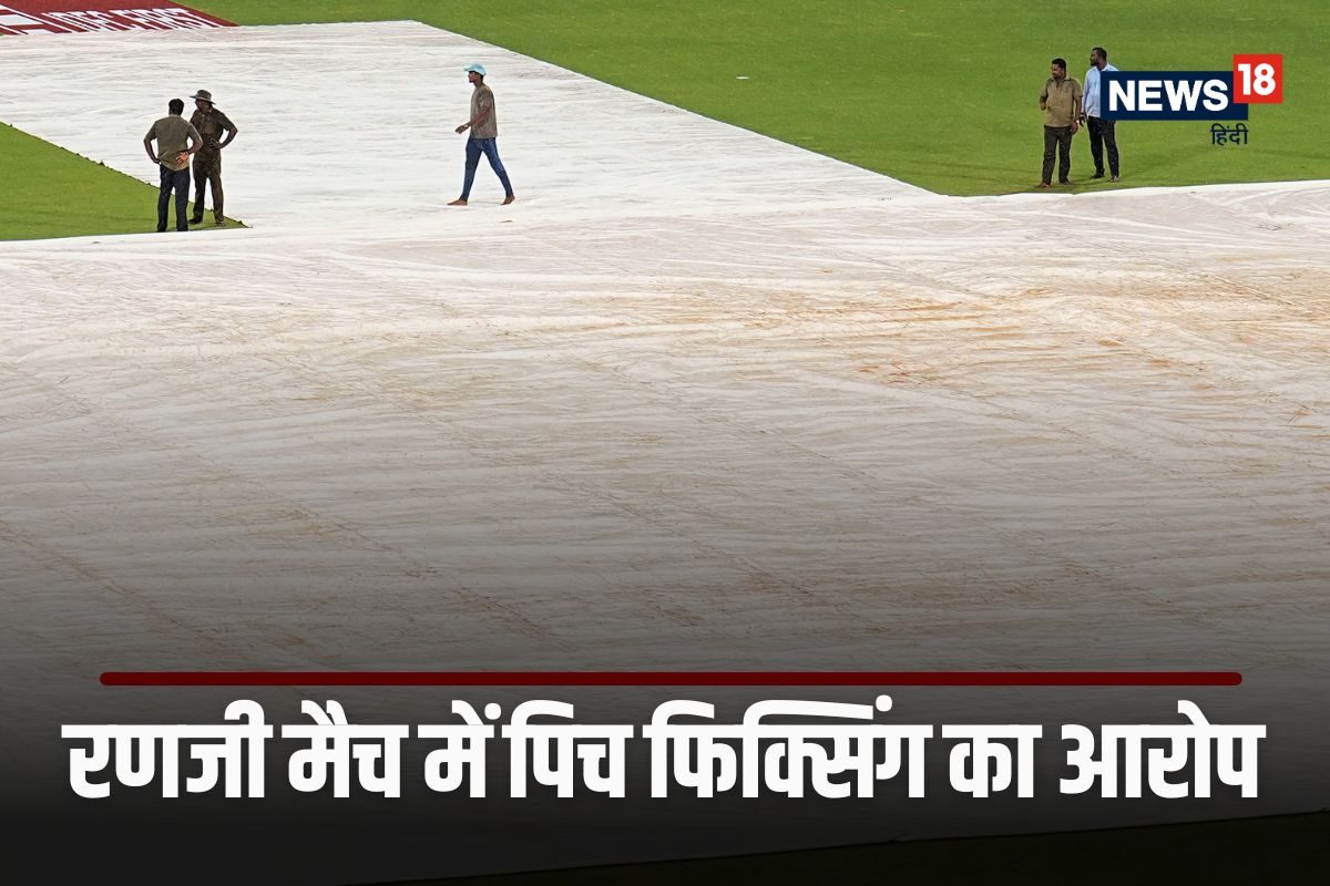 कन्कशन के बाद पिच फिक्सिंग! पांड्या की टीम पर बड़ा आरोप,डेढ़ घंटे रुका रहा खेल