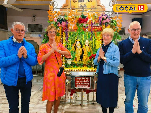 रातानाडा के मंदिर में ठाकुर जी का हुआ भव्य बसंती श्रृंगार, भावुक हुए भक्त! रातानाडा के मंदिर में ठाकुर जी का हुआ भव्य बसंती श्रृंगार, भावुक हुए भक्त!