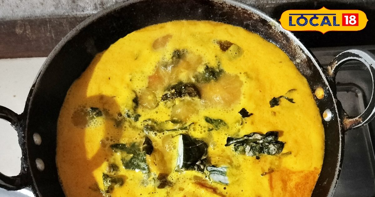 उड़द की दाल, अरबी के पत्ते, से बनने वाली इडहल की सब्जी का स्वाद होता है ...