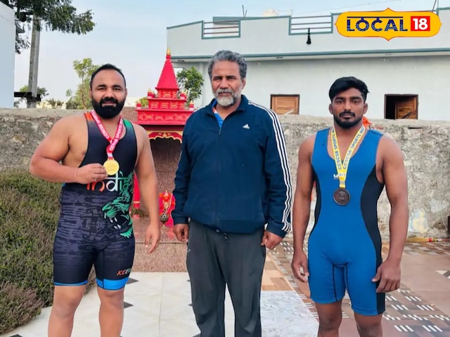 Aditya Gurjar won gold in All India Civil Services Wrestling Competition Aditya Gurjar won gold in All India Civil Services Wrestling Competition