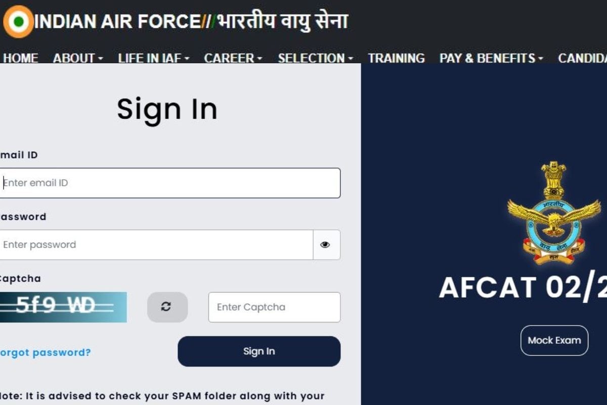 IAF AFCAT 2025 एडमिट कार्ड afcatcdacin पर आज आसानी से ऐसे करें डाउनलोड 