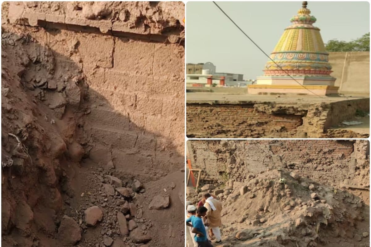 ऑफिस के लिए खोदी जा रही थी जमीन तभी मजदूरों का ठनका माथा मिला प्राचीन मंदिर