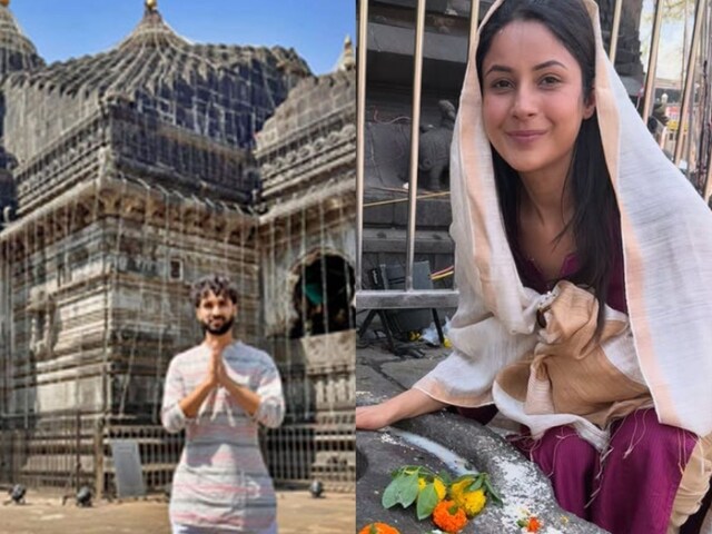 महाशिवरात्रि पर राघव जुयाल-शहनाज गिल ने की त्र्यंबकेश्वर में पूजा