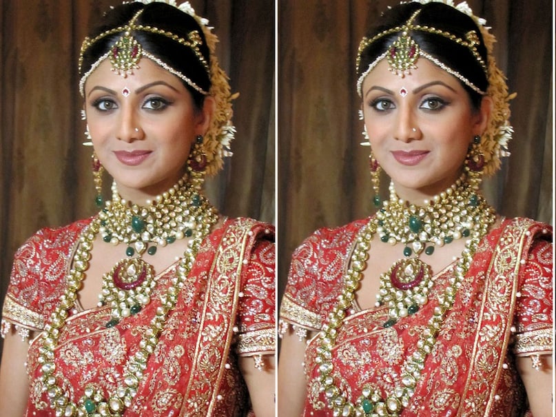 Shilpa shetty wedding saree Shilpa shetty wedding saree