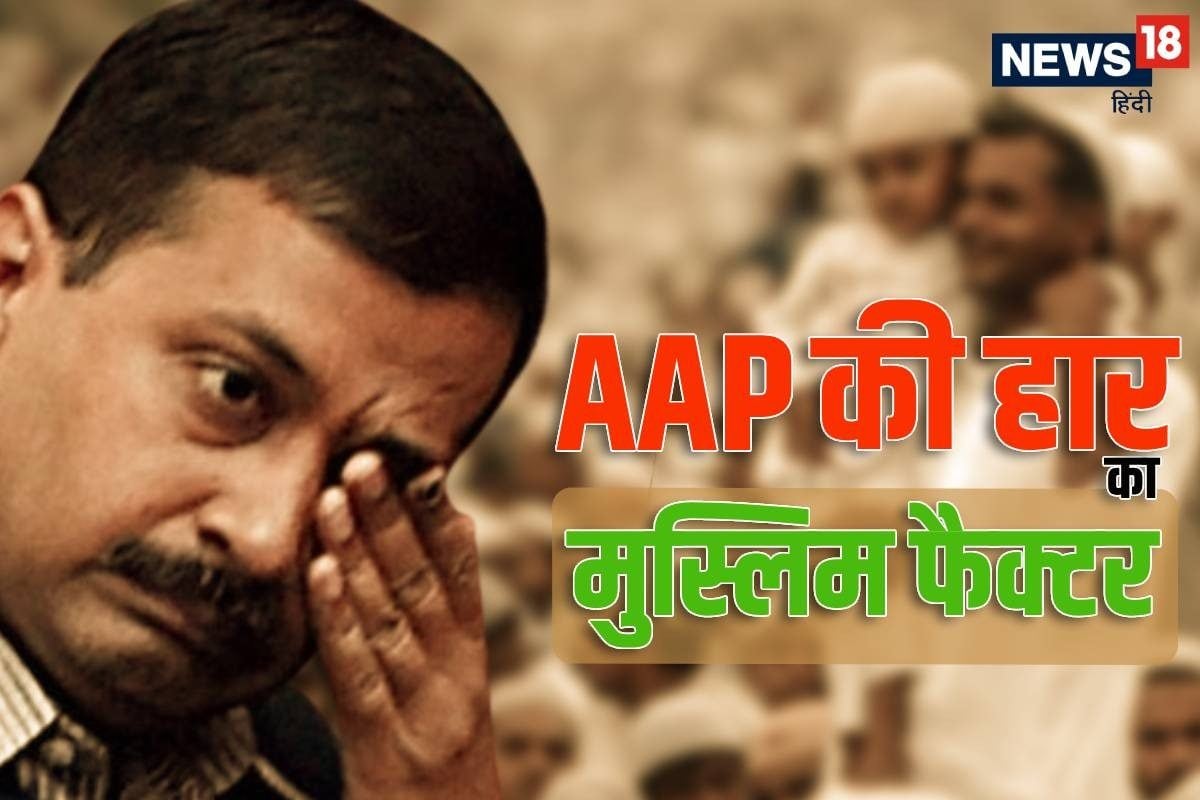 केजरीवाल से मुस्लिमों ने फेरा मुंह AAP की हार के लिए कितने जिम्मेदार समझें