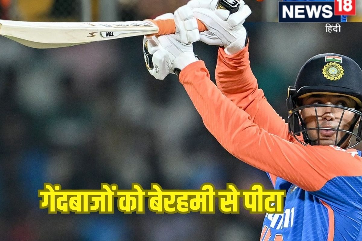 अभिषेक ने 37 बॉल में ठोकी ताबड़तोड़ सेंचुरी, रोहित का रिकॉर्ड तोड़ने से चूके