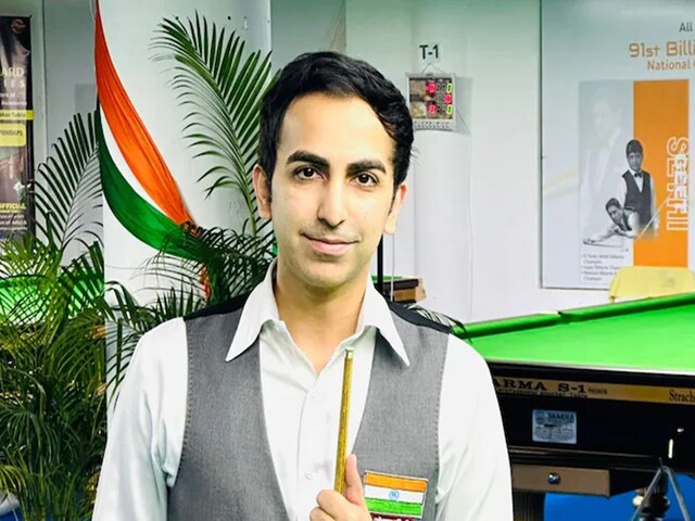 Pankaj Advani's head, another crown, won 36th national snooker title
