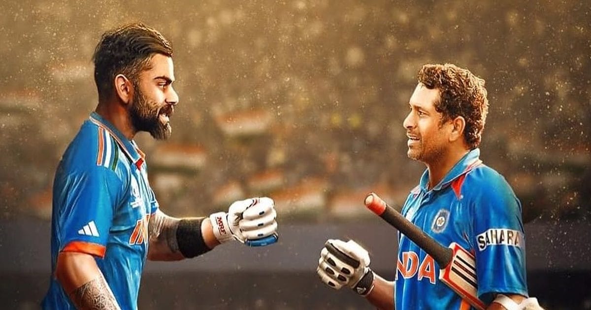 94 रन… और इतिहास रच देंगे विराट कोहली, तोड़ देंगे सचिन का एक और रिकॉर्ड