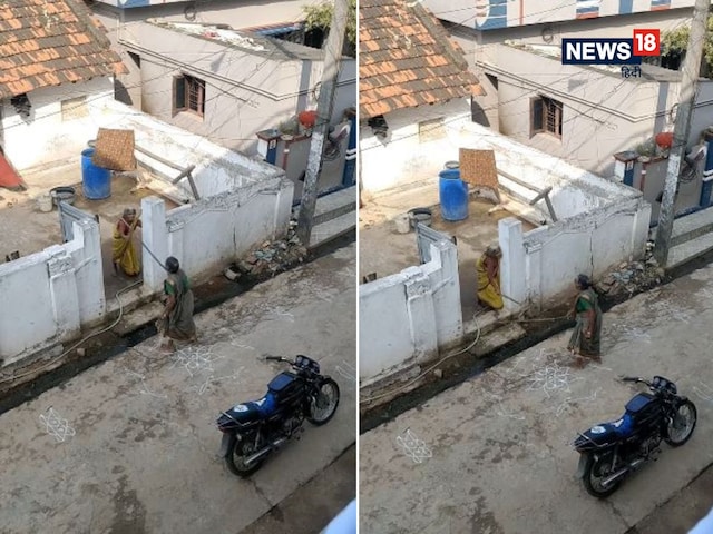 'रस्सी जल गई, पर बल नहीं गया!' आपस में भिड़ीं बूढ़ी औरतें! 'रस्सी जल गई, पर बल नहीं गया!' आपस में भिड़ीं बूढ़ी औरतें!