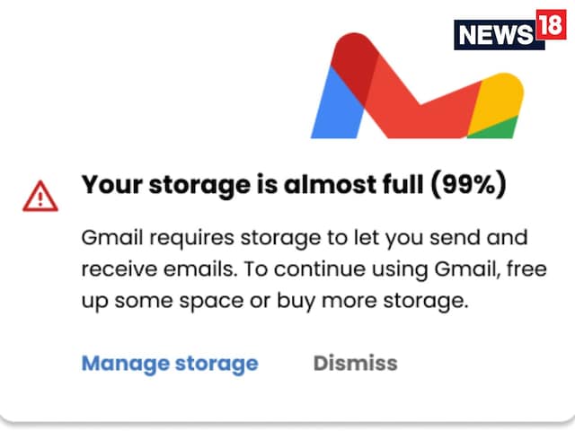 Gmail स्टोरेज हो गई है फुल, लाखों लोगों के साथ यही प्रॉब्लम, ये रहा सॉल्यूशन