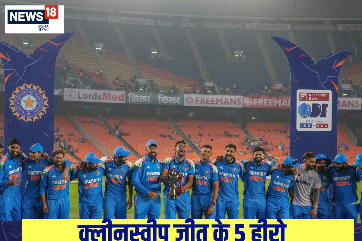 गिल से लेकर कोहली तक, भारत की जीत के 5 हीरो, अंग्रेजों के छुड़ा दिए छक्के