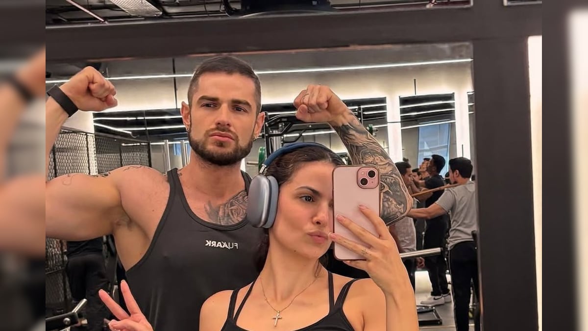 Natasha Stankovic sweat in the gym with special friend Alexander Alex – News-Patiala Hindi